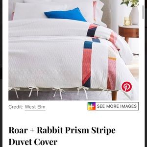 Roar and Rabbit West Elm King Duvet